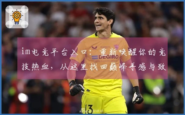im电竞平台入口：重新唤醒你的竞技热血，从这里找回巅峰手感与致胜技巧
